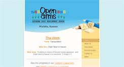 Desktop Screenshot of openarmswichita.com