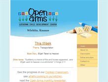 Tablet Screenshot of openarmswichita.com